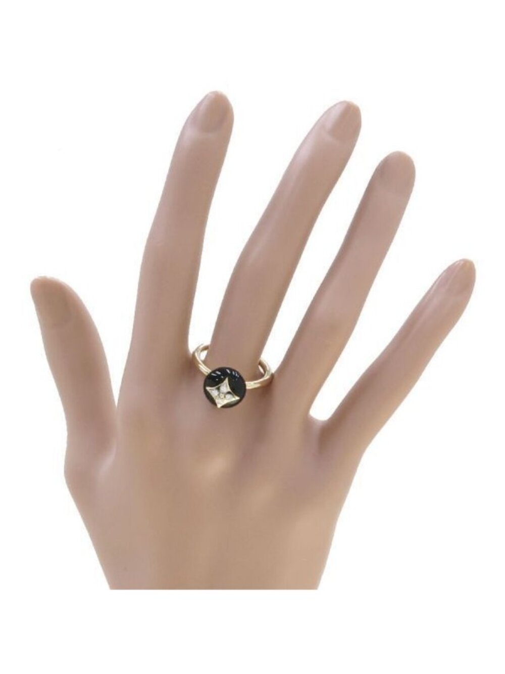 Louis Vuitton Color Blossom Ring Onyx 55 - Picture 8 of 8